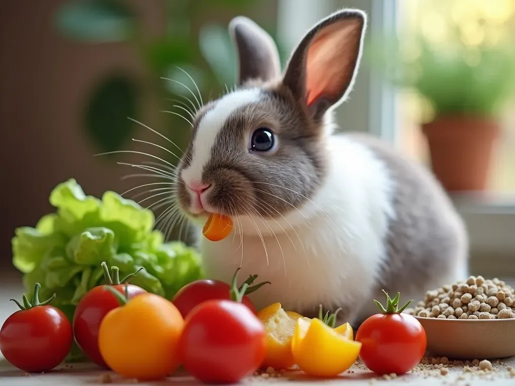 Alimentación Conejo Enano Holandés