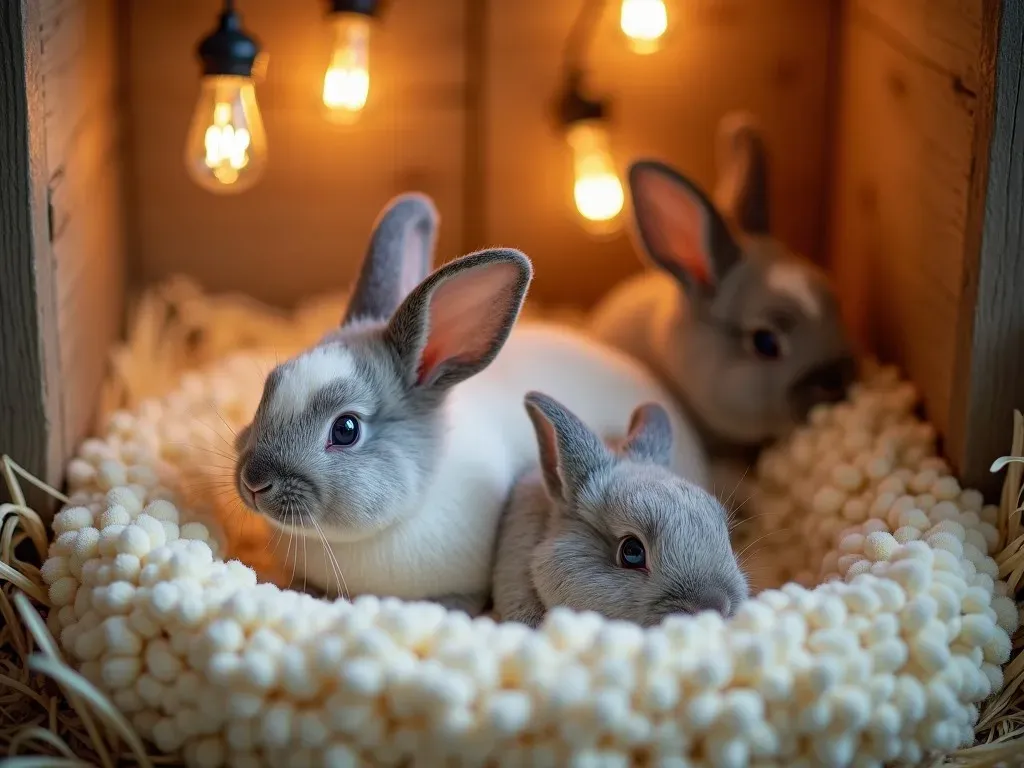 Ambiente Seguro para Conejos Recien Nacidos