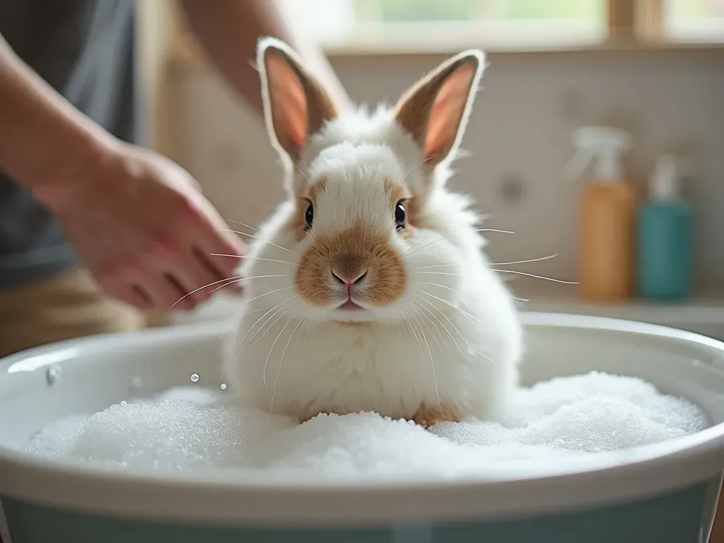 Cómo Bañar a un Conejo