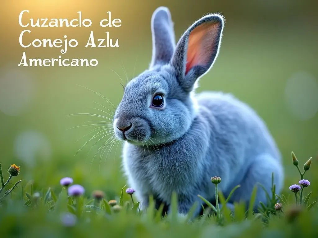 Cuidado de Conejo Azul Americano