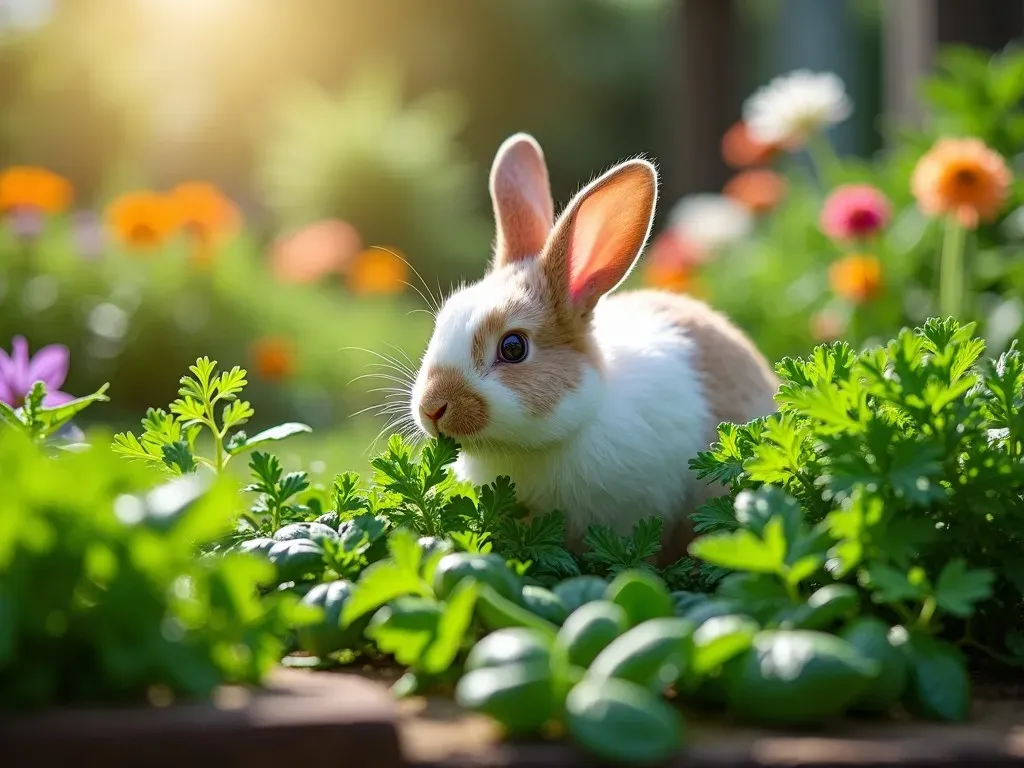 Hierba para conejos