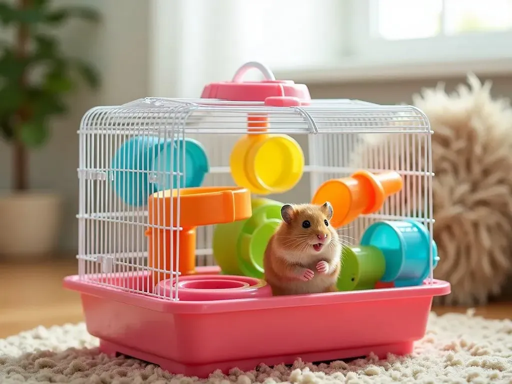 Jaula Hamster con Accesorios