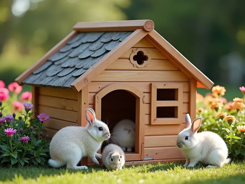 casas para conejos